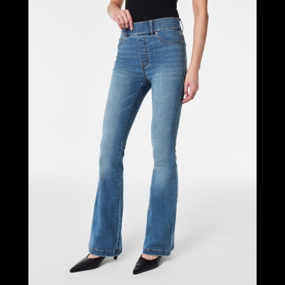 SPANX‎ Flare jeans Vintage Indigo XS NWT